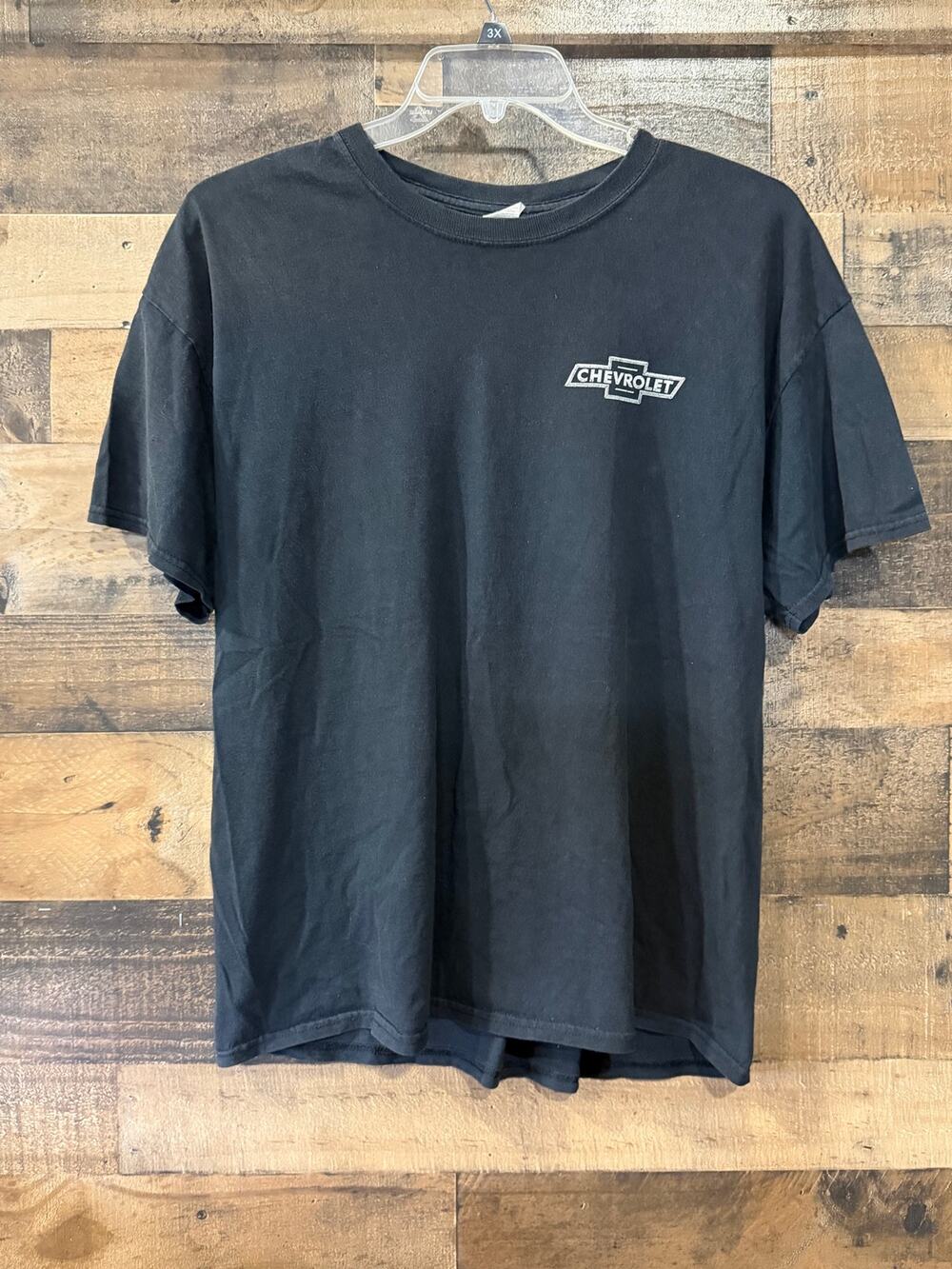 Chevrolet Eagle Graphic T-Shirt-Gildan- Cotton Black XL "Nothing More American"